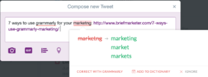 grammarly browser extension