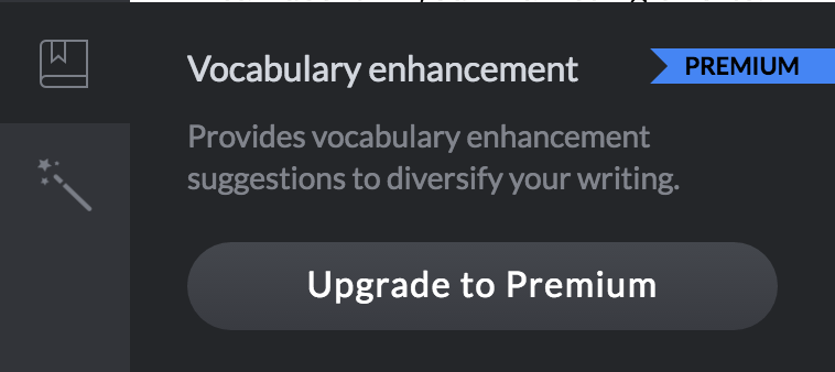 grammarly vocabulary enhancement