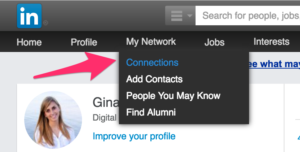 linkedin, my network, connections