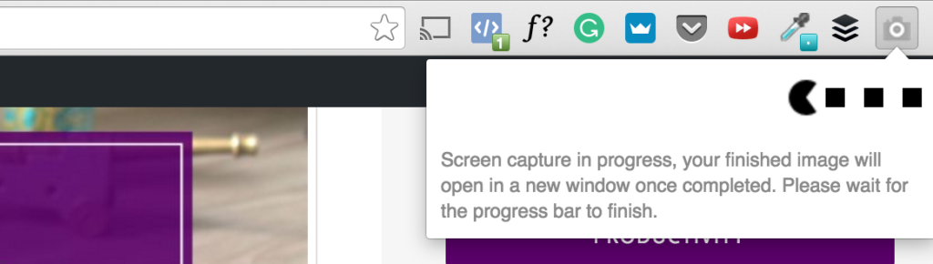 full page screen capture chrome extension