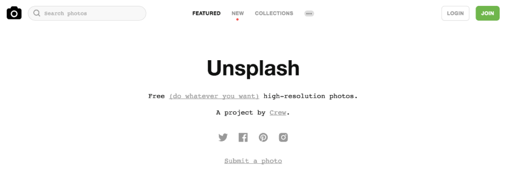 unsplash stock photos